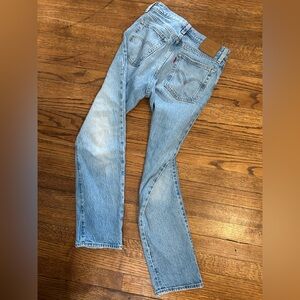 Levi’s wedgie straight gorgeous wash 26